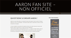 Desktop Screenshot of aaronwebsite.com